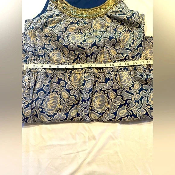 Ann Taylor LOFT Embellished Sleeveless Dress - Size 8 - Picture 7 of 13